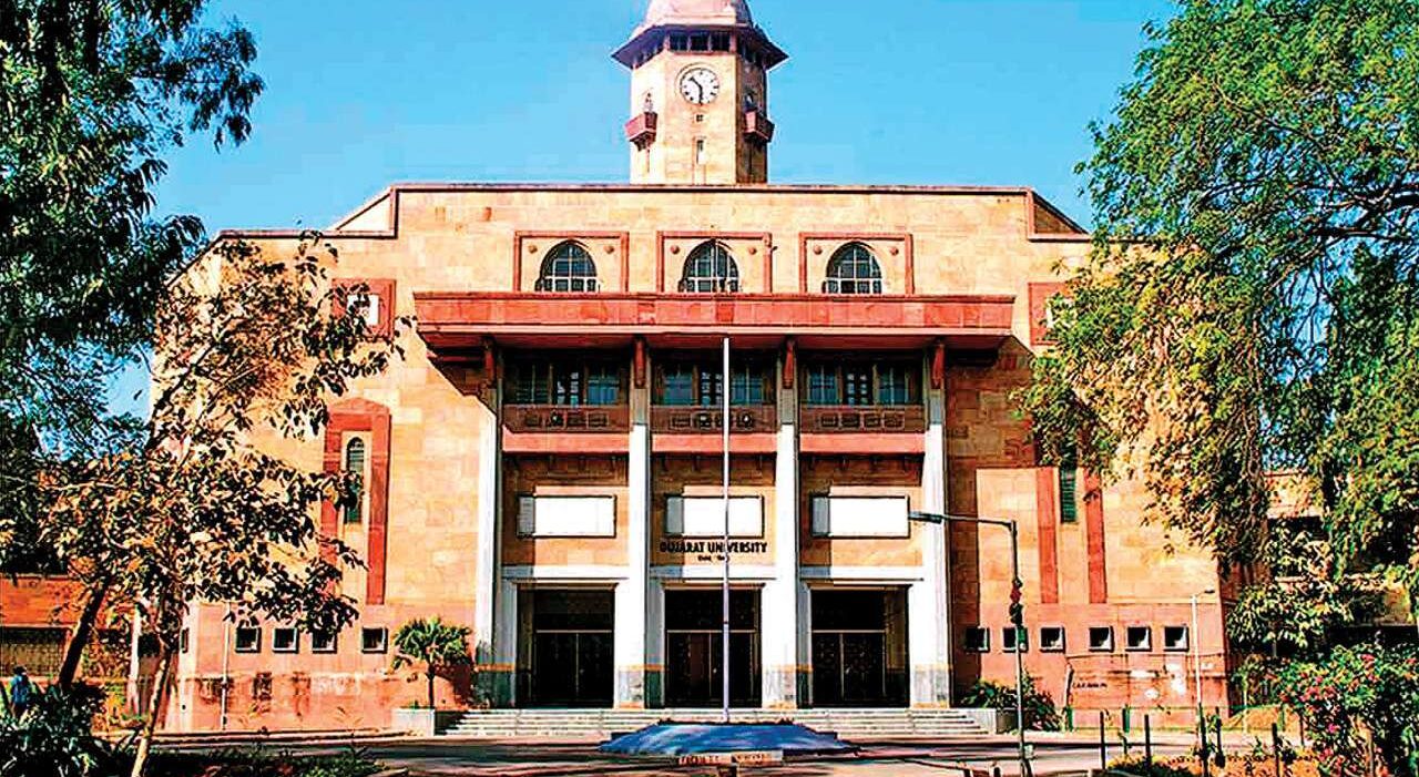 7. GUJARAT UNIVERSITY BUILDING